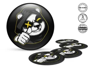 Sticker dome High Quality Tunning Edition Sports Cars